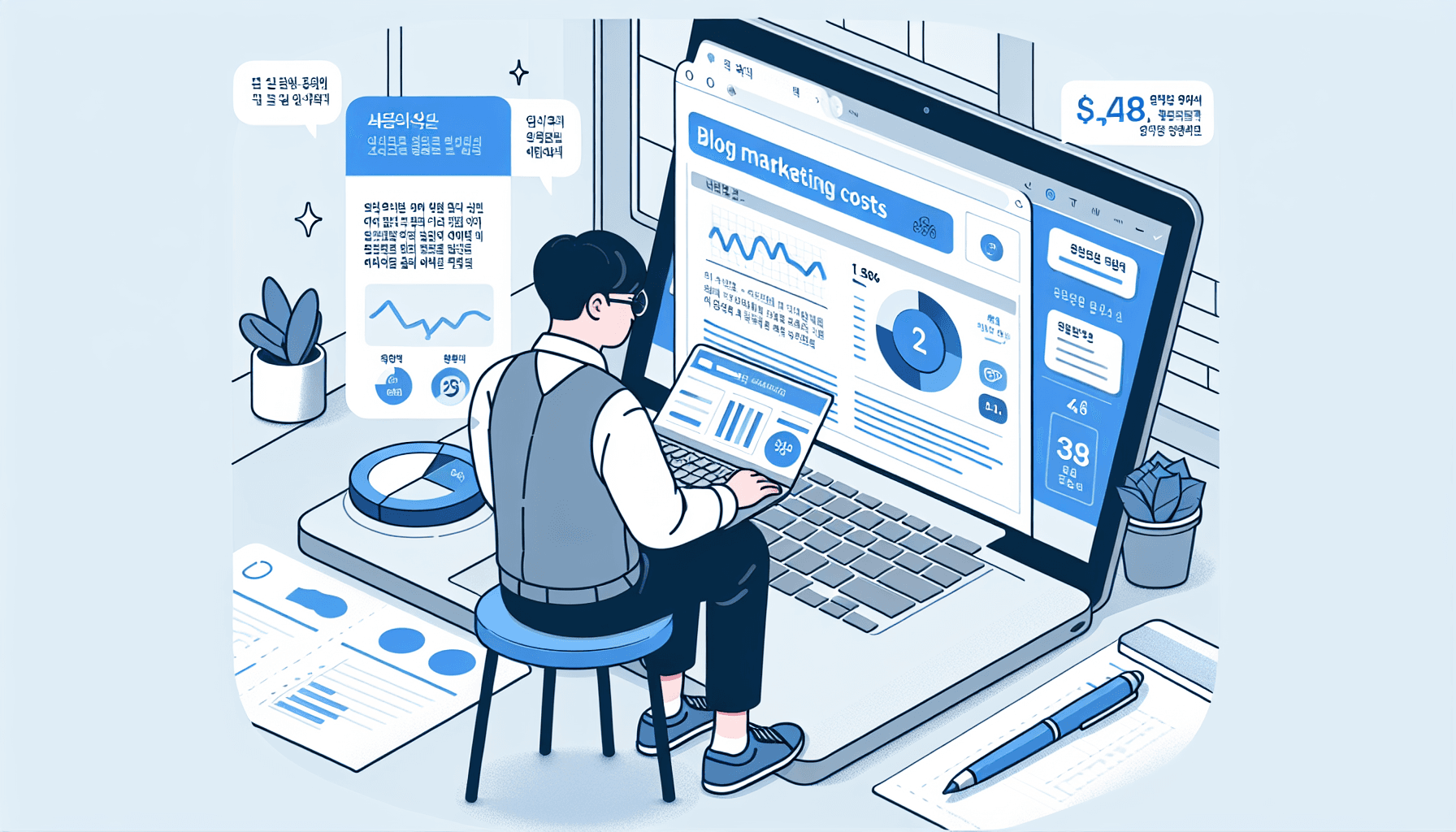 블로그 마케팅 비용 총정리 2025: 체험단·대행사·직접 운영 실제 비용 비교